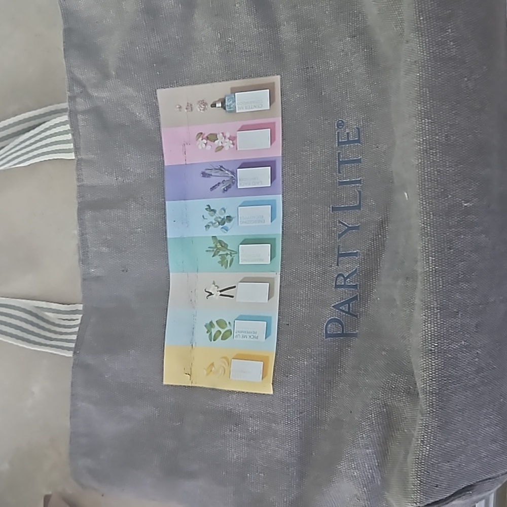 🕯  PartyLite Essentials Tote Bag, Good used condition